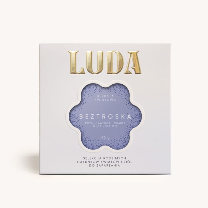 Herbata Beztroska LUDA – róża, lawenda i mięta